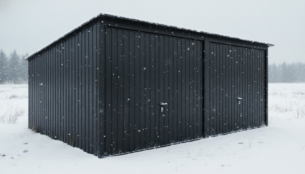 Металлический гараж №4