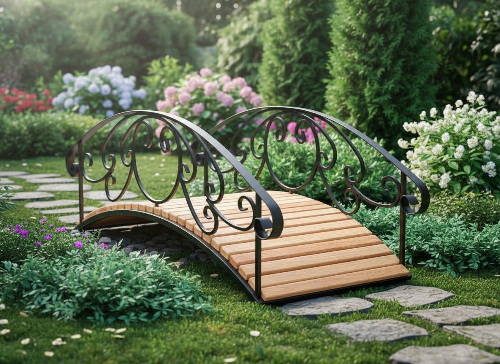 Кованый мостик №37