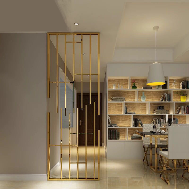 Перегородки в гостинную LOFT стационарная для дома №6