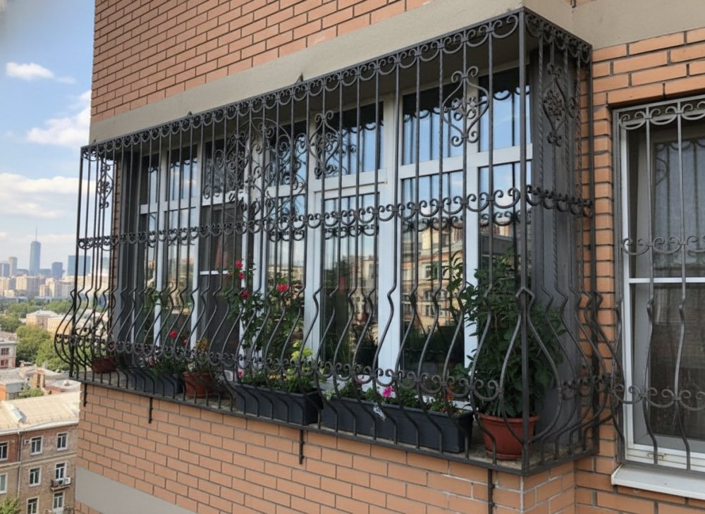 Решетки на балкон 12