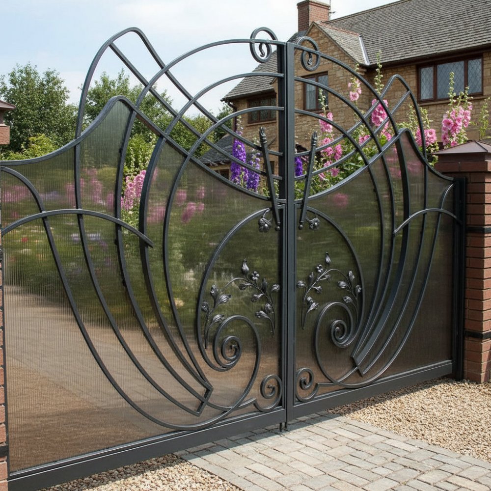 Ворота кованые №126