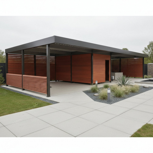 Бани беседки навесы