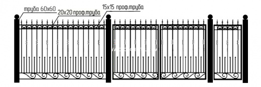 Забор сварной СЗ-101