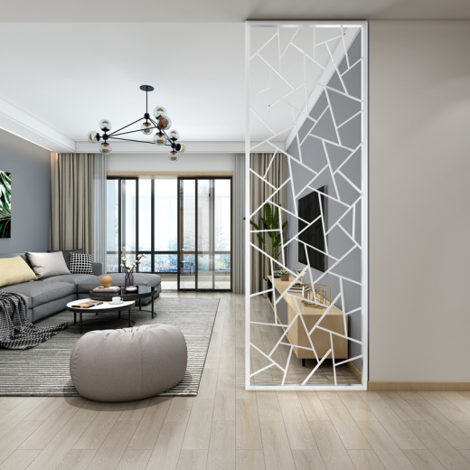 Перегородки в гостинную LOFT стационарная для дома №4