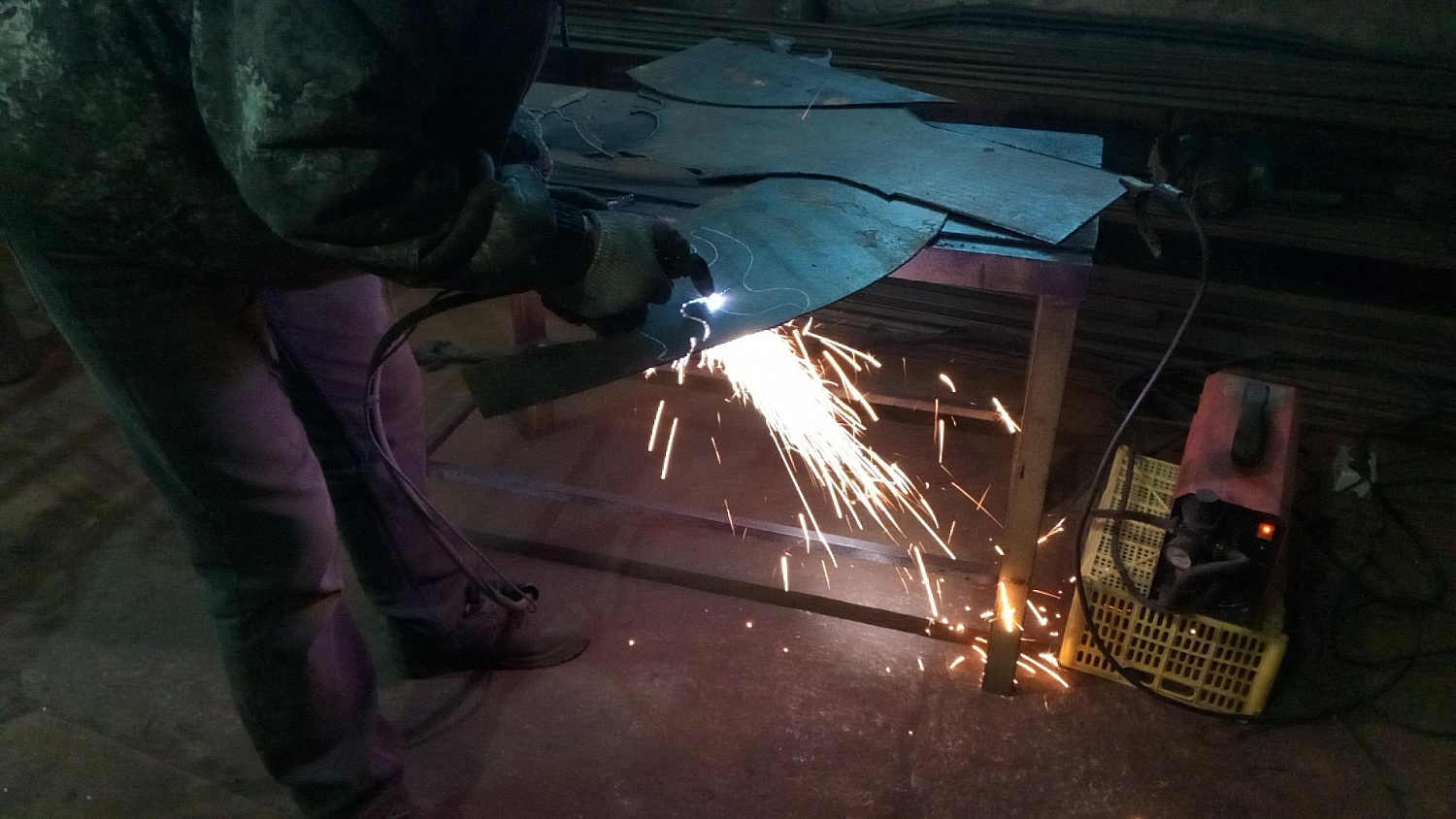 Кованые ворота в КП ПАЛНЕКС