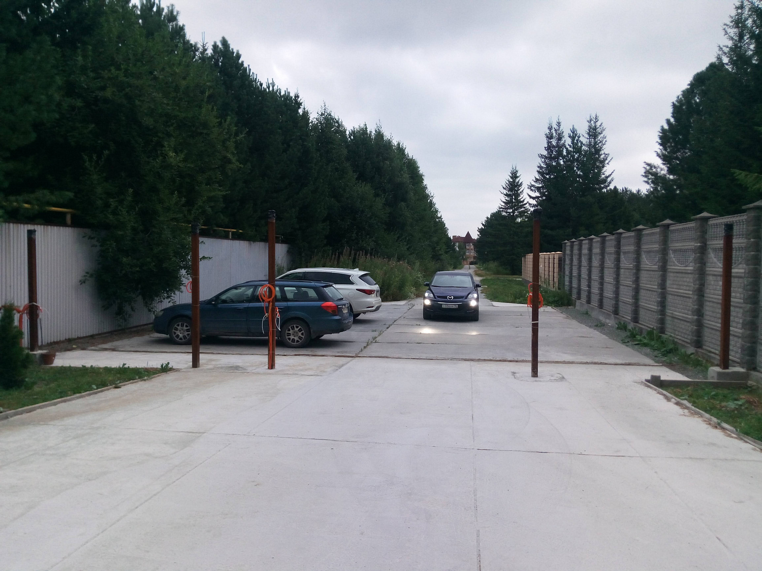 Кованые ворота в КП ПАЛНЕКС