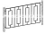Эскиз кованых перил №4