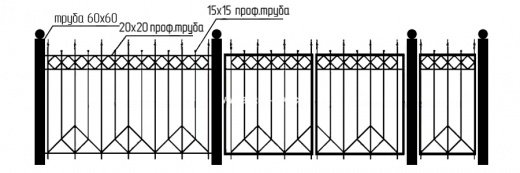 Забор сварной СЗ-94