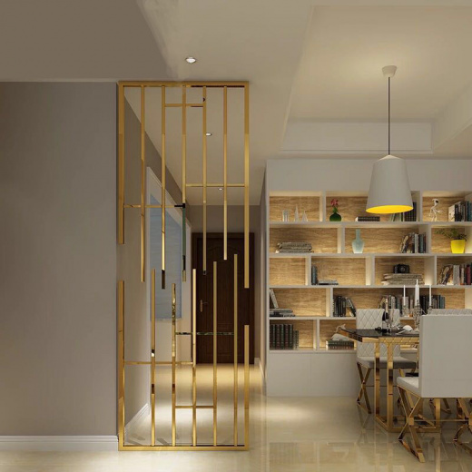 Перегородки в гостинную LOFT стационарная для дома №6