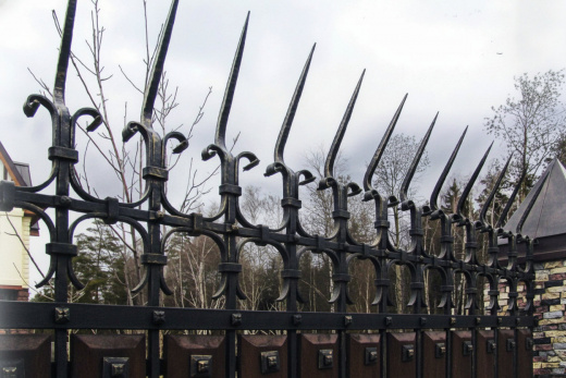 Кованый забор №8