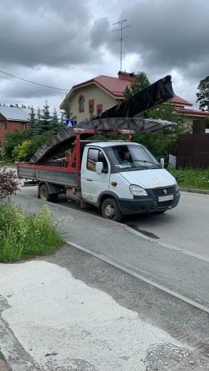 Металлический навес №1